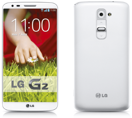 LG G2 blanc