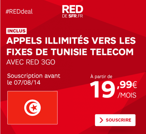 #REDDeal Tunisie juillet 2014