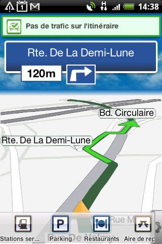 SFR GPS sur Android