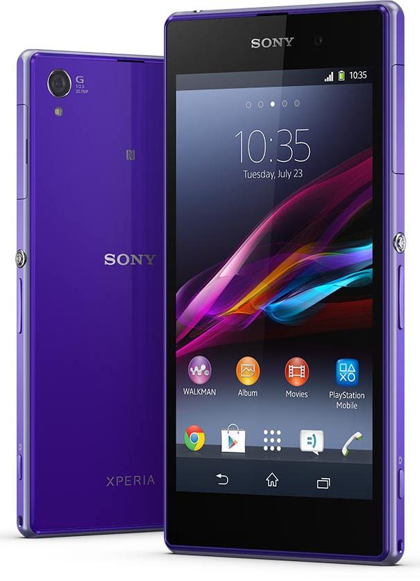 Sony Xperia Z1 purple