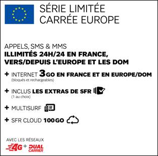 Série Limitée Carré Europe