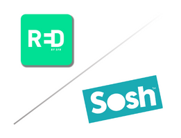 Logo RED et Sosh