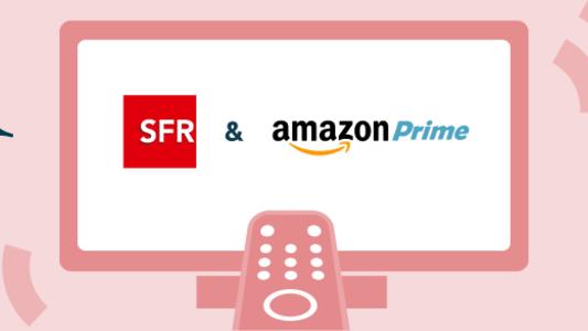 logo SFR et Amazon Prime